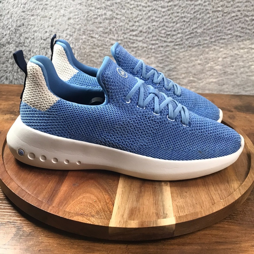 Peter Millar Crown Hyperlight Glide Sneaker Womens 8 Blue Marine Knit Slip On